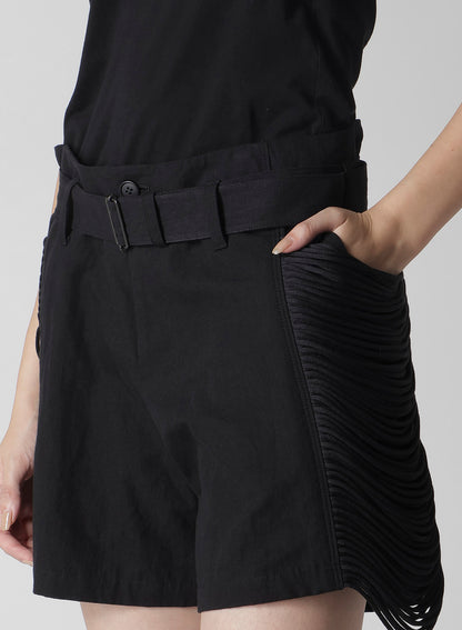 POPLIN STRING SHORT PANTS