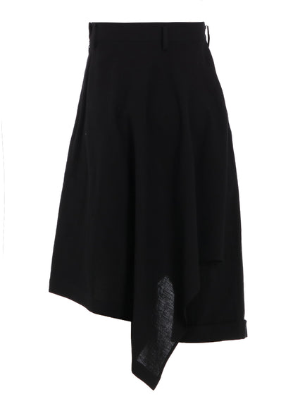MUSLIN ASYMMETRY PANTS