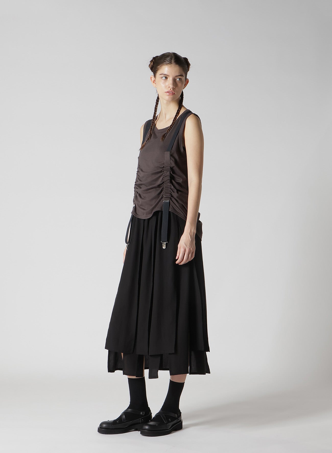 【12/13 10:00(JST) Release】POPLIN PANELED SKIRT