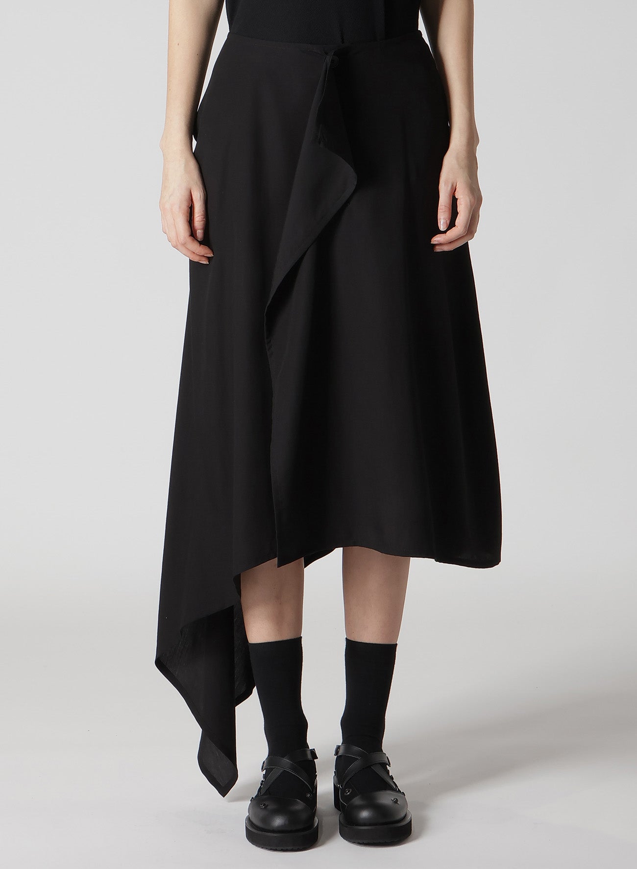 【12/13 10:00(JST) Release】POPLIN WRAP SKIRT