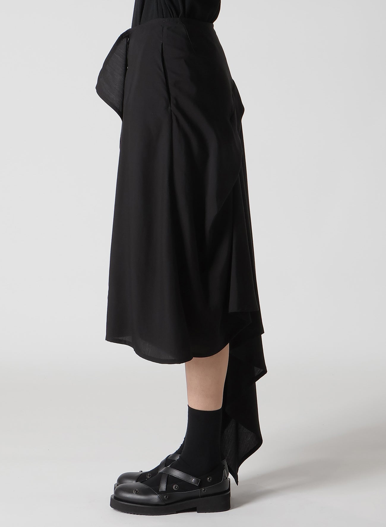 【12/13 10:00(JST) Release】POPLIN WRAP SKIRT