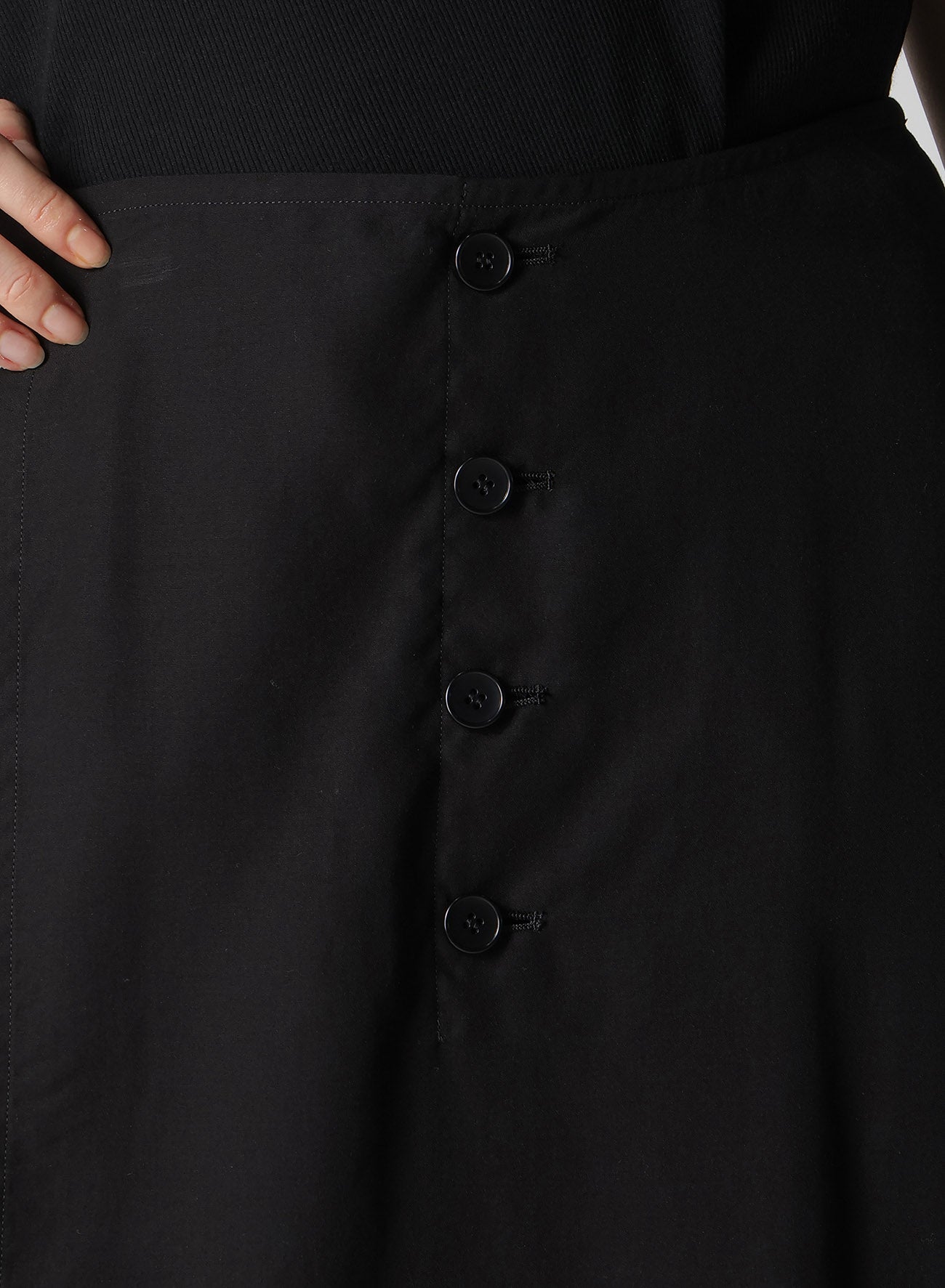 【12/13 10:00(JST) Release】POPLIN WRAP SKIRT