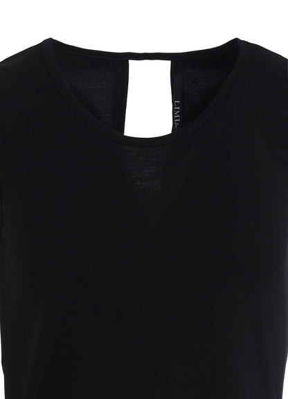 FRINGE PLAIN STITCH HEM FRINGE TANK TOP