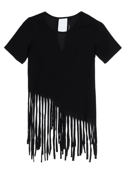 FRINGE PLAIN STITCHHEM FRINGE T-SHIRT