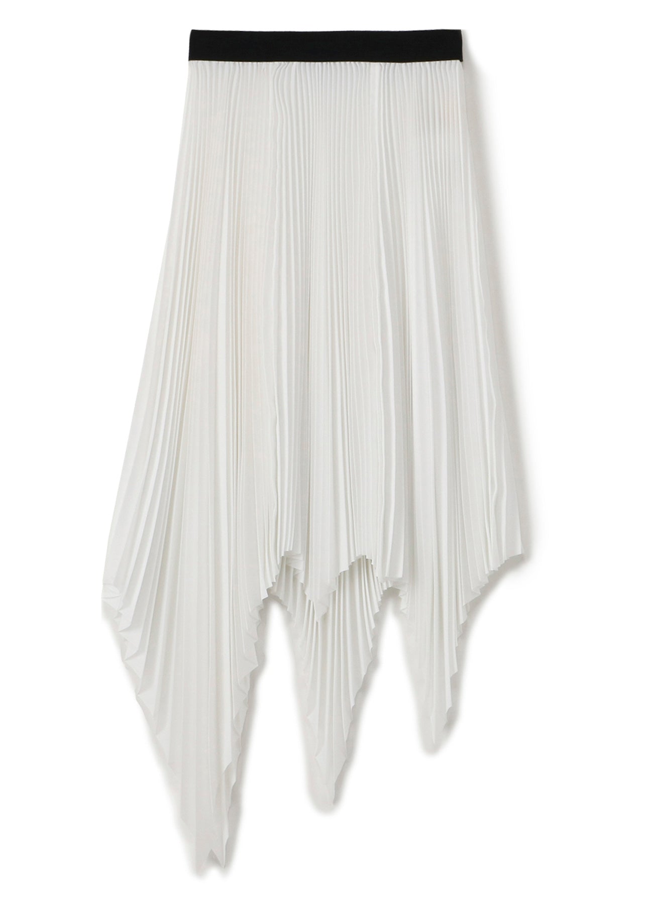 Pe/Tropical Irregular Pleated Skirt