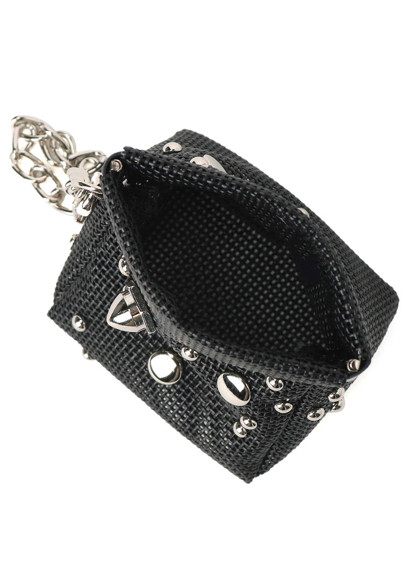 MICRO MESH DOT STUDS POUCH S