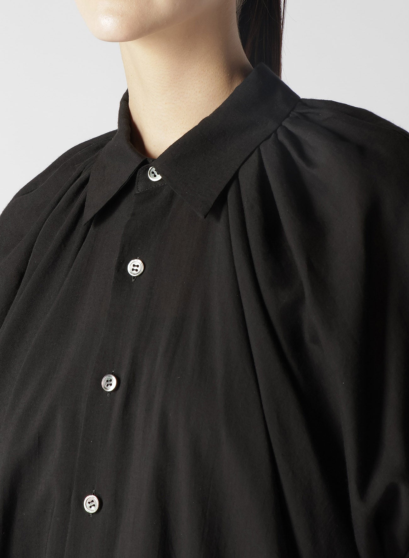 SOFT LAWN BALLOON SHIRT