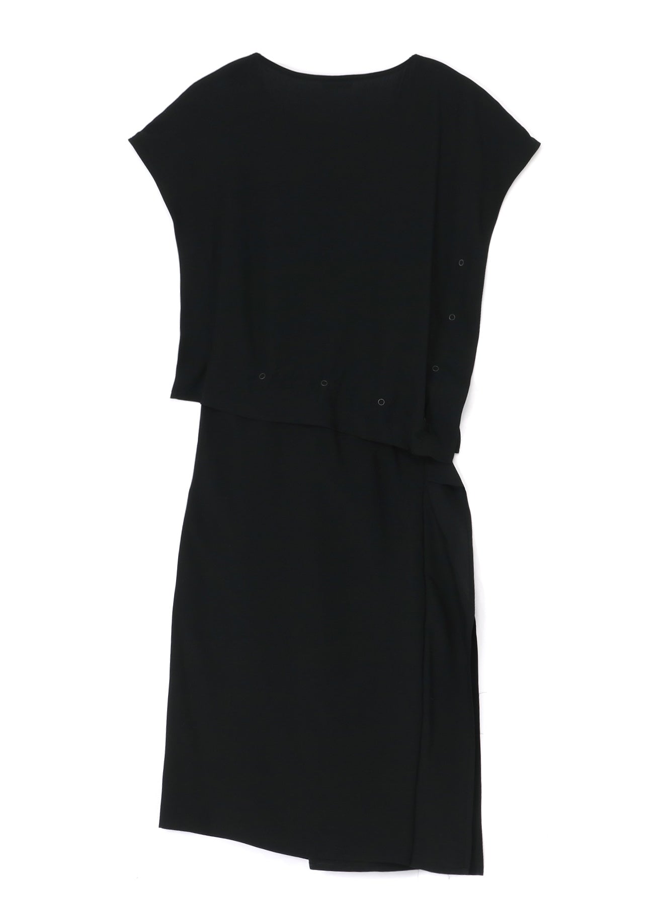 POPLIN SNAP BUTTON DRESS