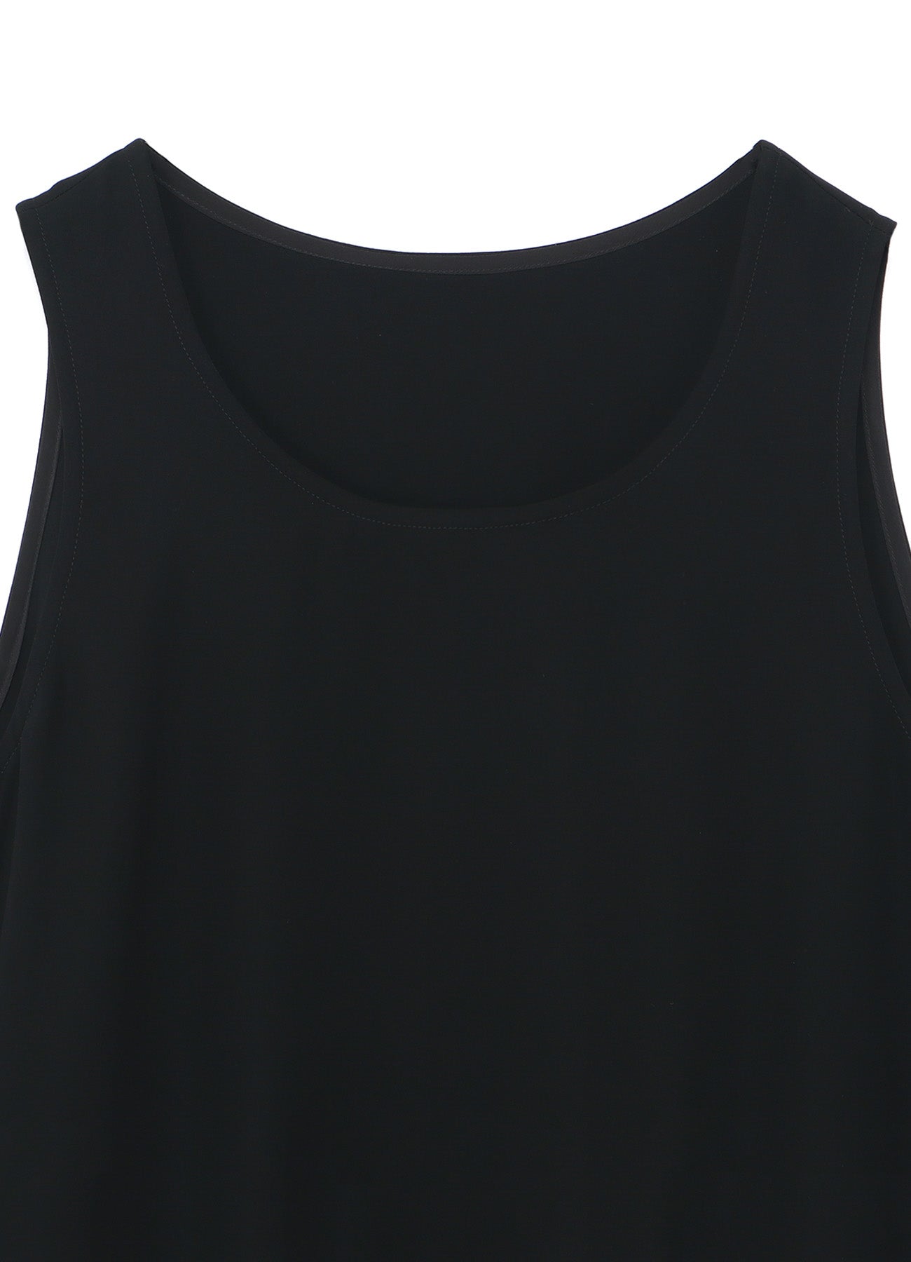 DOUBLE SATIN POCKETED PLEATS DRESS