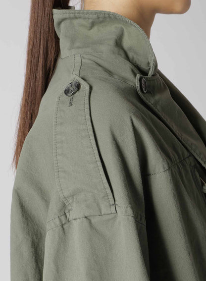 MILITARY TWILL ARMY SHORT JACKET