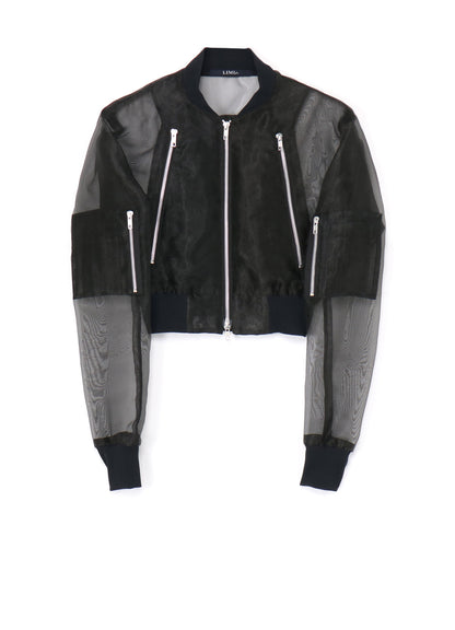 ORGANDY SHORT BLOUSON