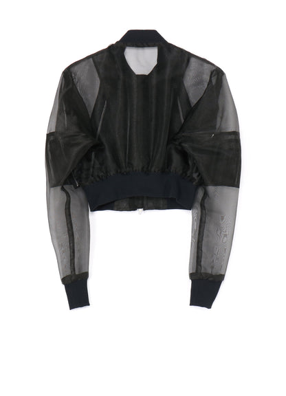 ORGANDY SHORT BLOUSON