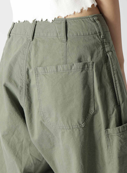 MILITARY TWILL DRAWCORD PANTS