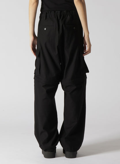COTTON SERGE SEPARATE PANTS