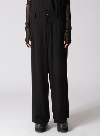 RAYON SATIN WAIST STRING PANTS