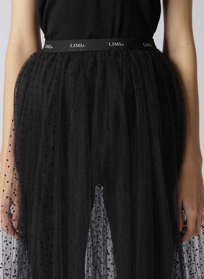 DOT TULLE GATHER SKIRT