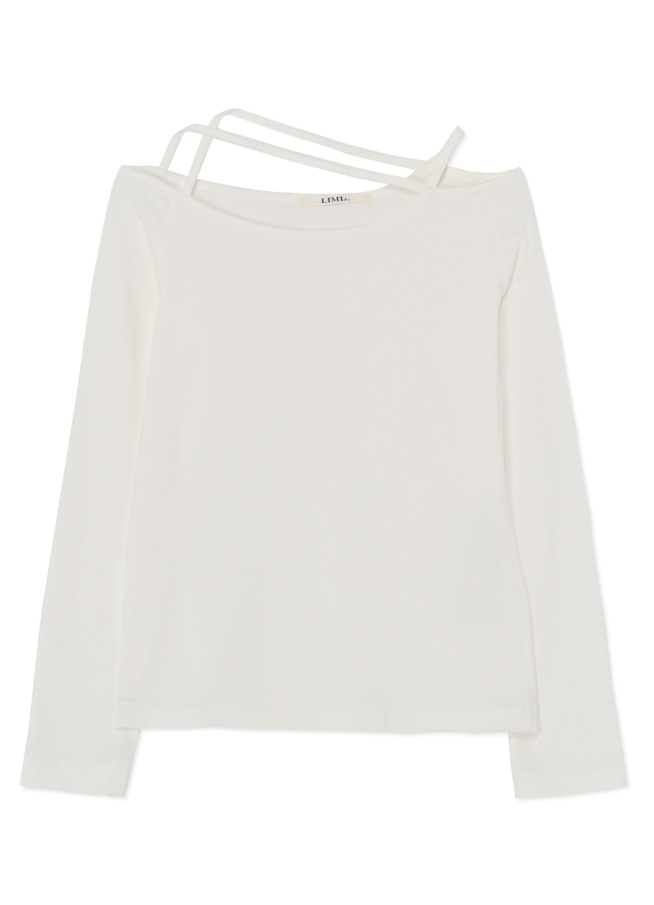 60/2 COTTON JERSEY SHOULDER STRING LONG T-SHIRT