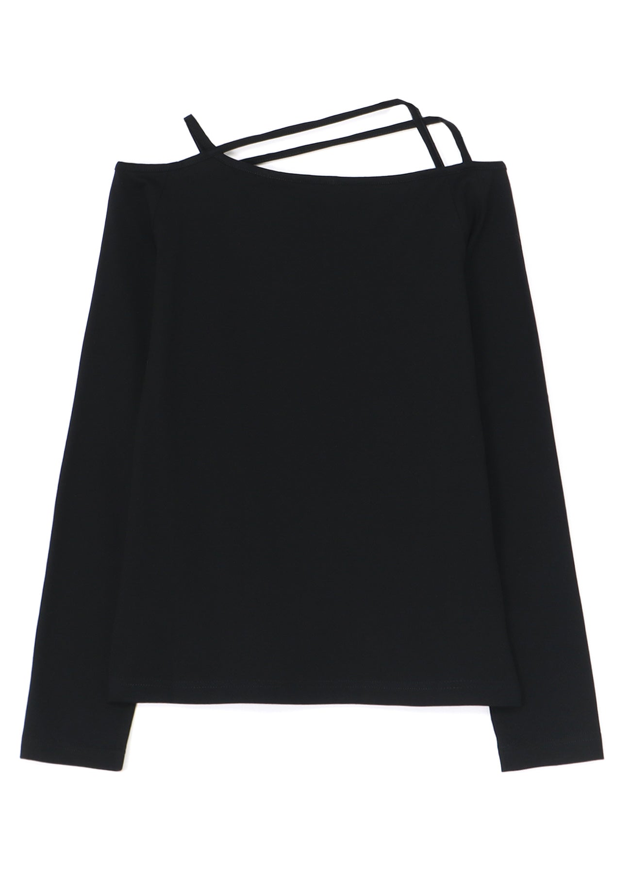 60/2 COTTON JERSEY SHOULDER STRING LONG T-SHIRT
