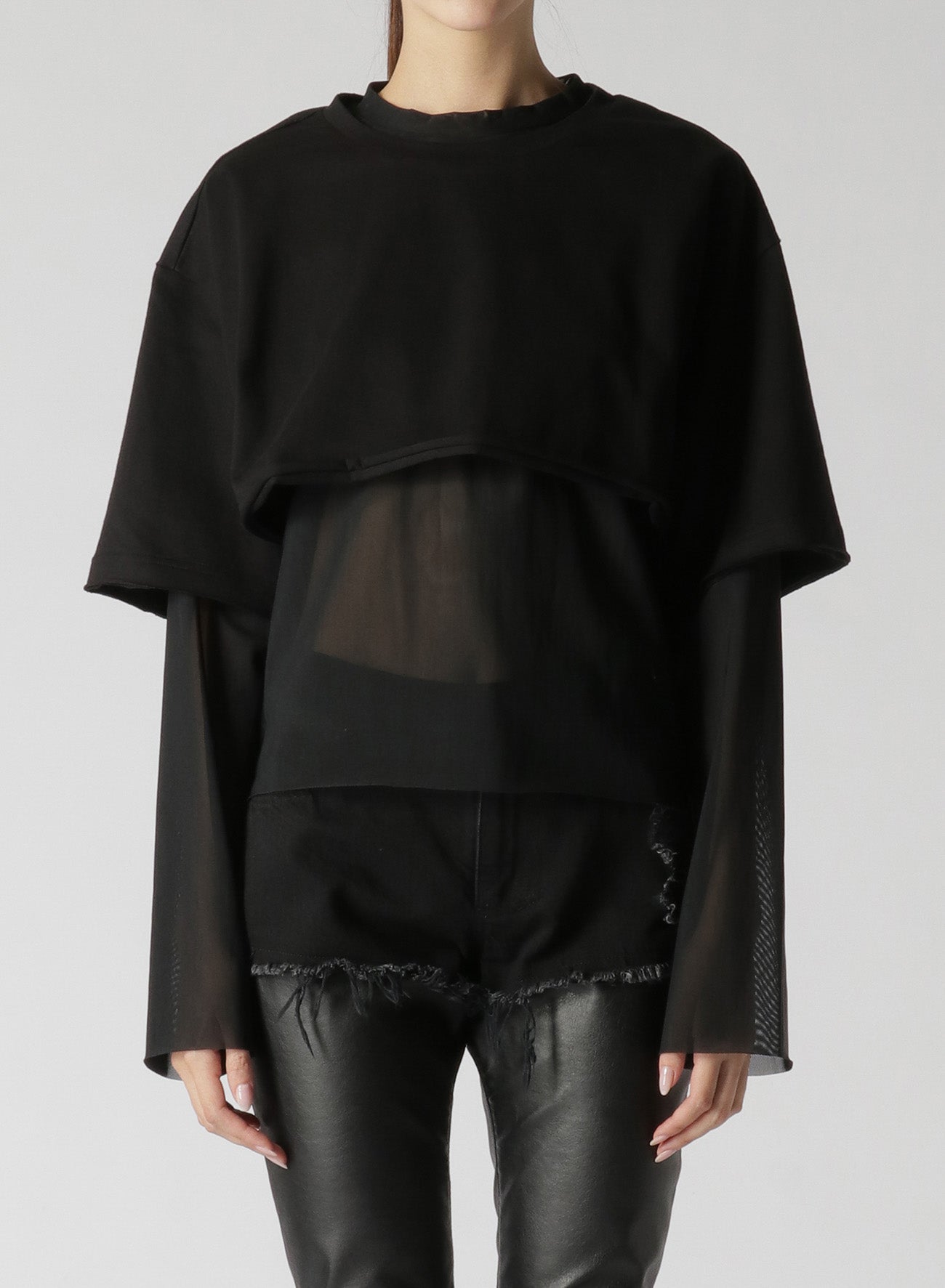 MULTIPLE LAYER LONG TEE