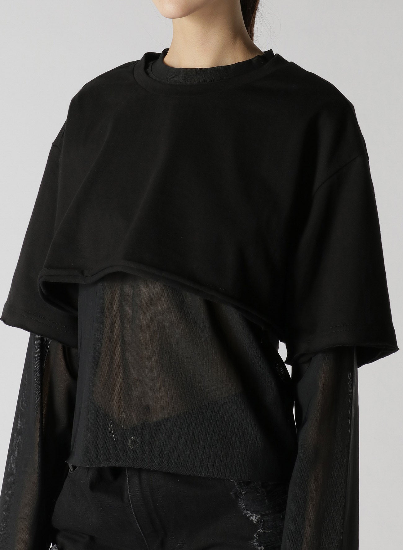 MULTIPLE LAYER LONG TEE