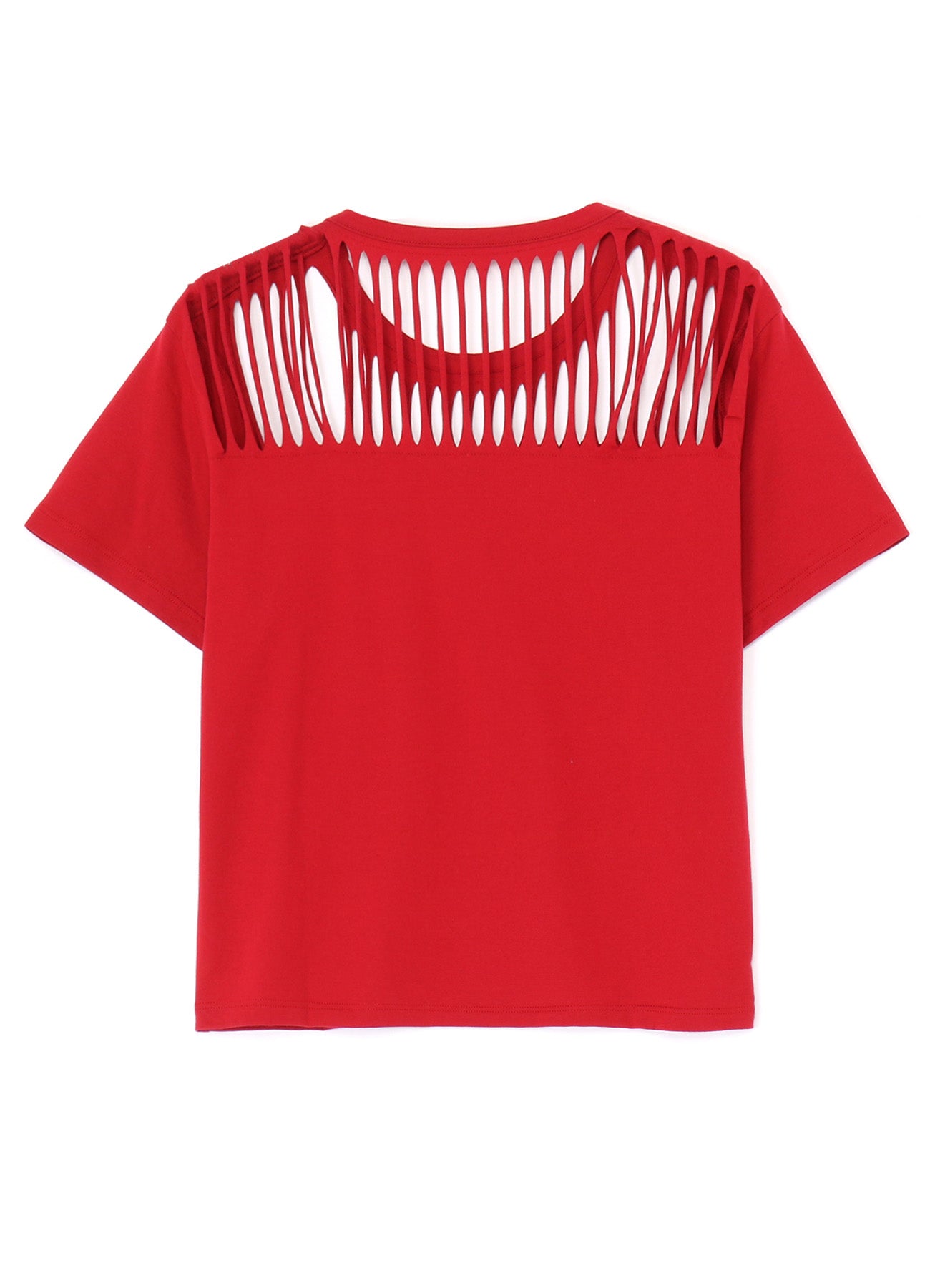 60/2 COTTON JERSEY CUTOUT T-SHIRT