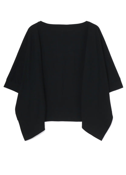 60/2 COTTON JERSEY BIG SQUARE T-SHIRT