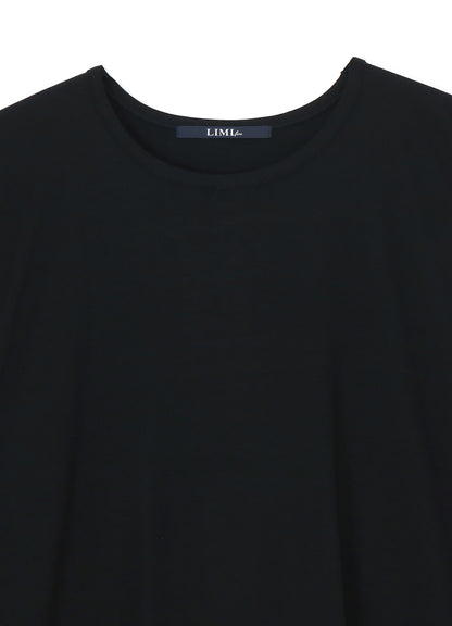 RAYON PLAIN STITCH SQUARE LONG T-SHIRT