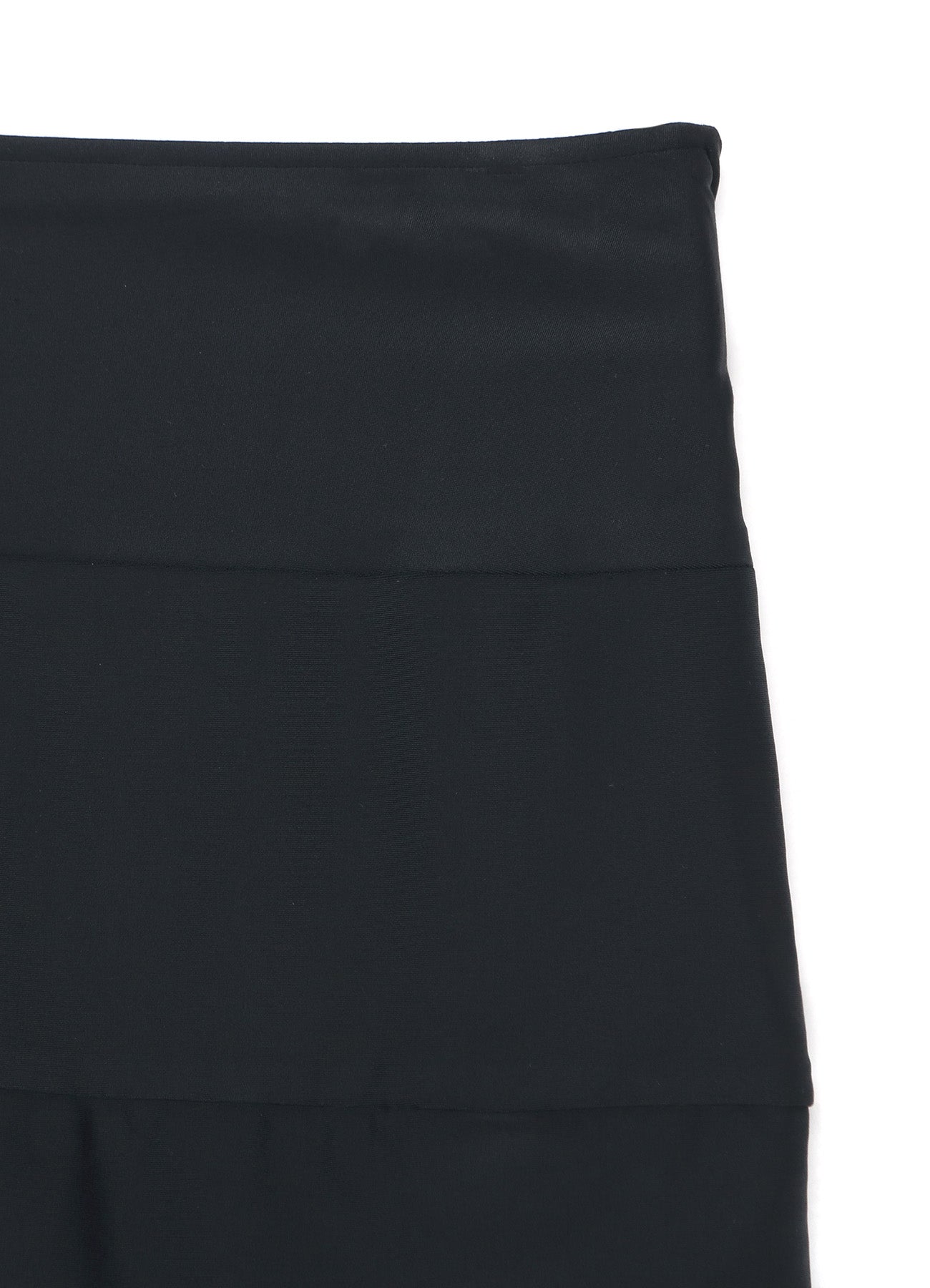 NYLON POLYURETHANE TRICOT MESH PLEATED SKIRT