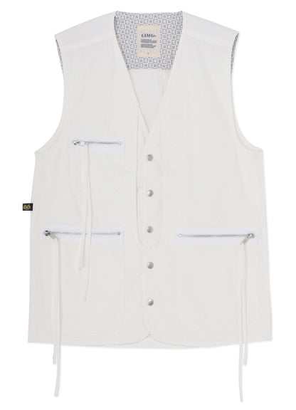 LIMI feu×TORAICHI DENIM VEST