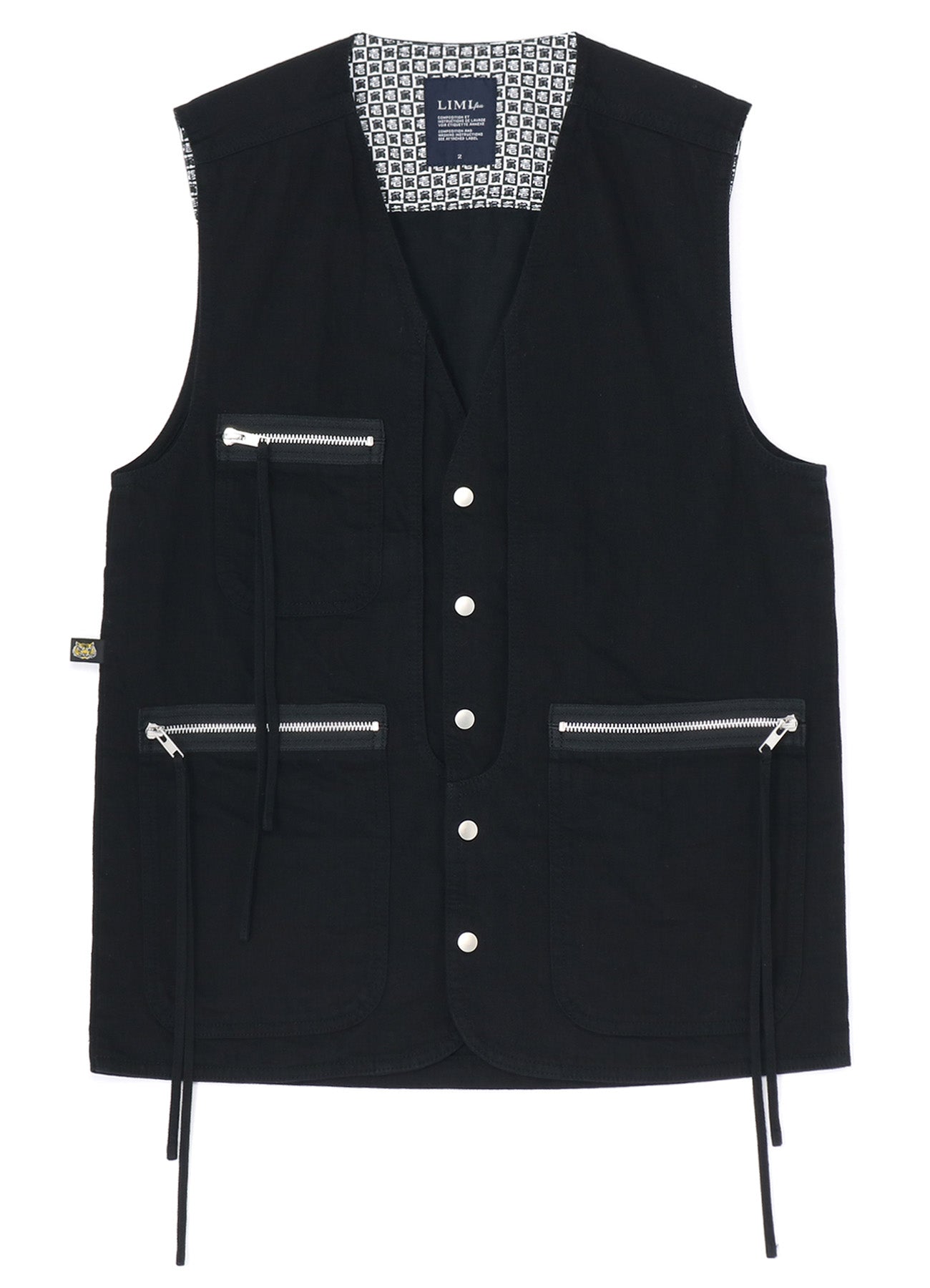 LIMI feu×TORAICHI DENIM VEST