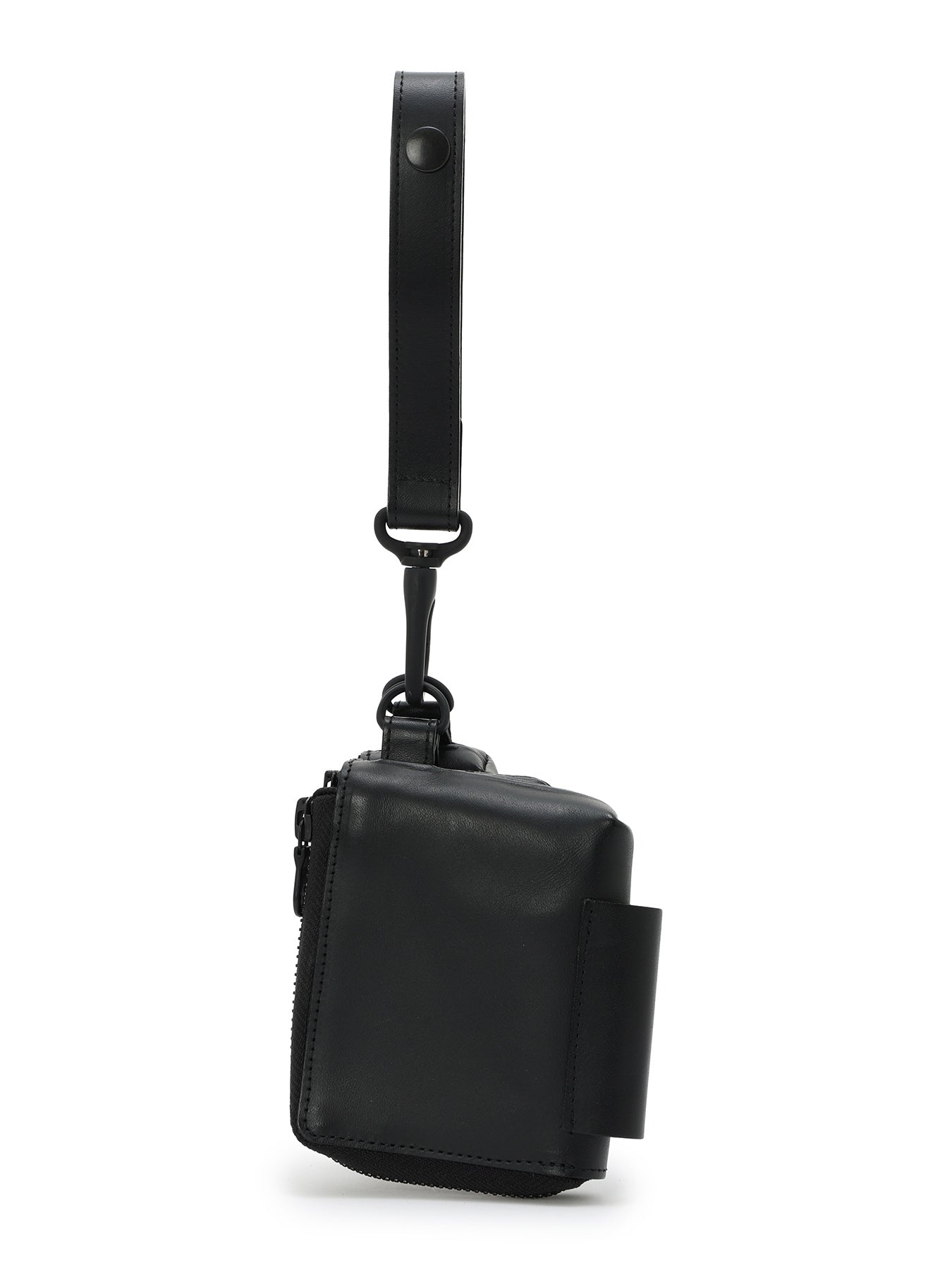 MATTE STEER LEATHER  3LAYERS POUCH