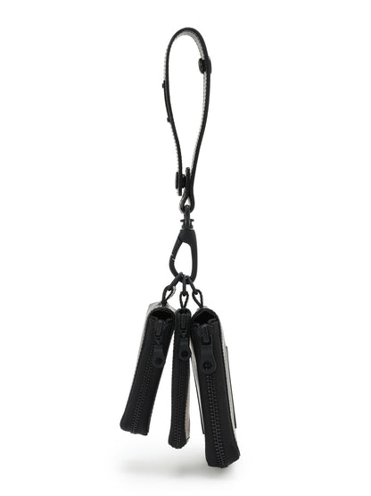 MATTE STEER LEATHER  3LAYERS POUCH