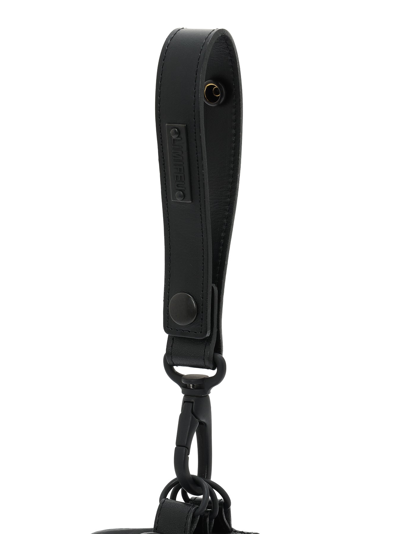 MATTE STEER LEATHER  3LAYERS POUCH