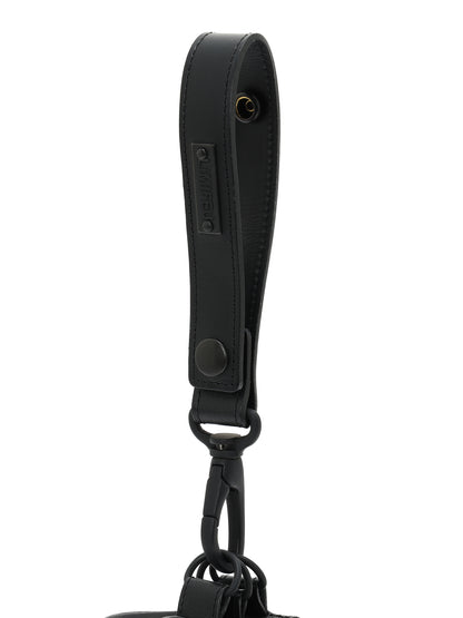 MATTE STEER LEATHER  3LAYERS POUCH