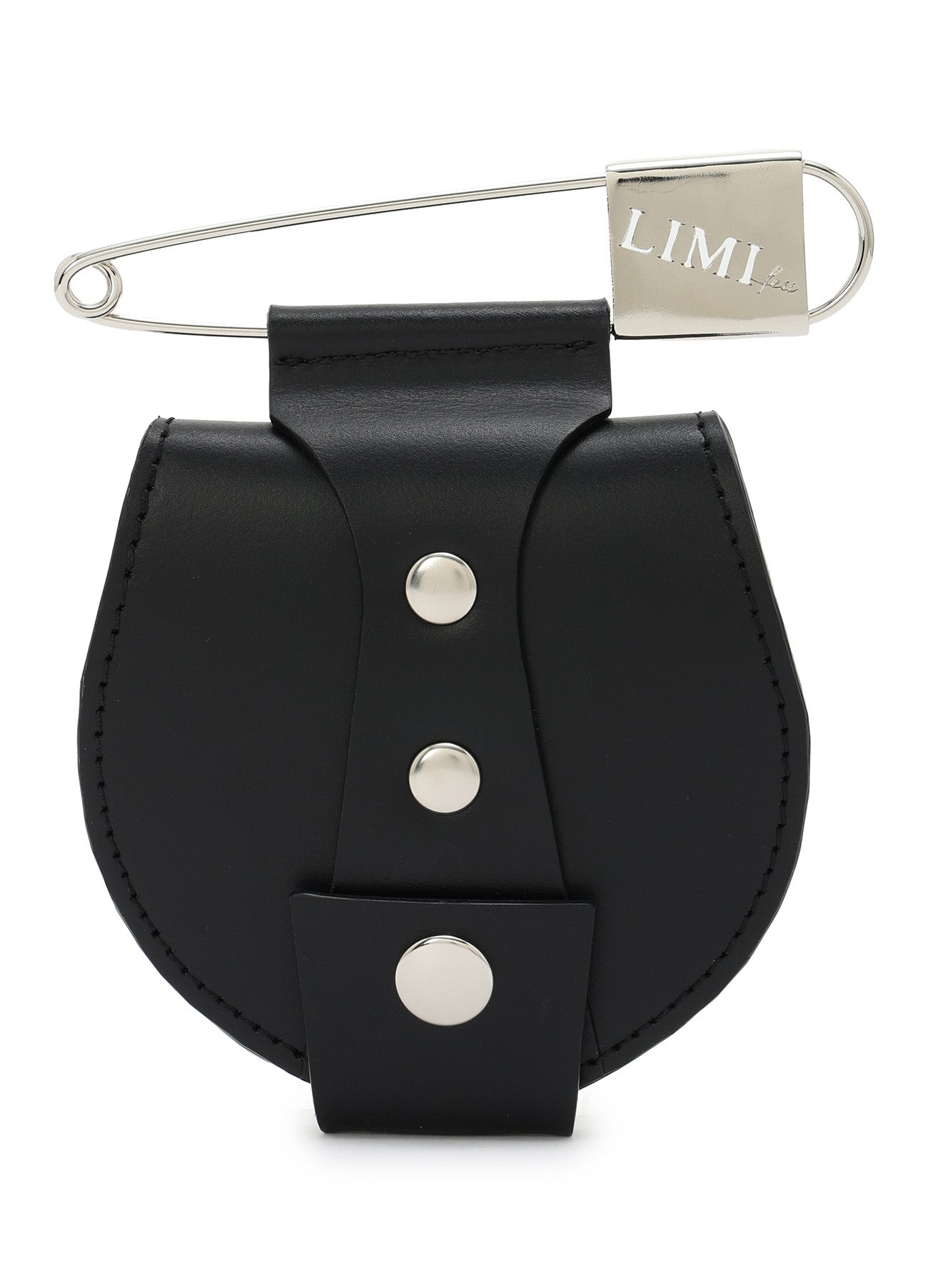 TANNED LEATHER PIN HOOK COIN CASE