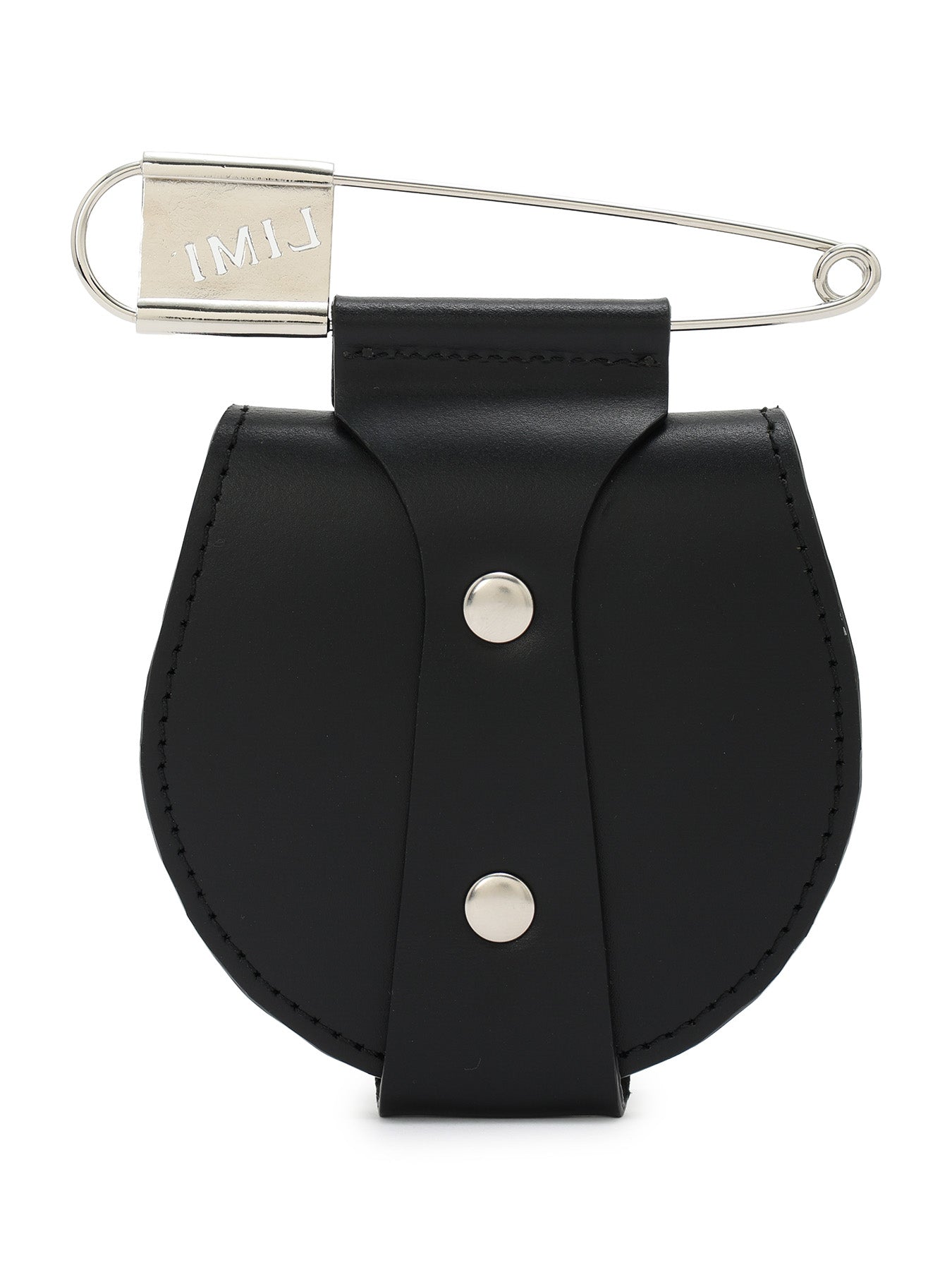 TANNED LEATHER PIN HOOK COIN CASE