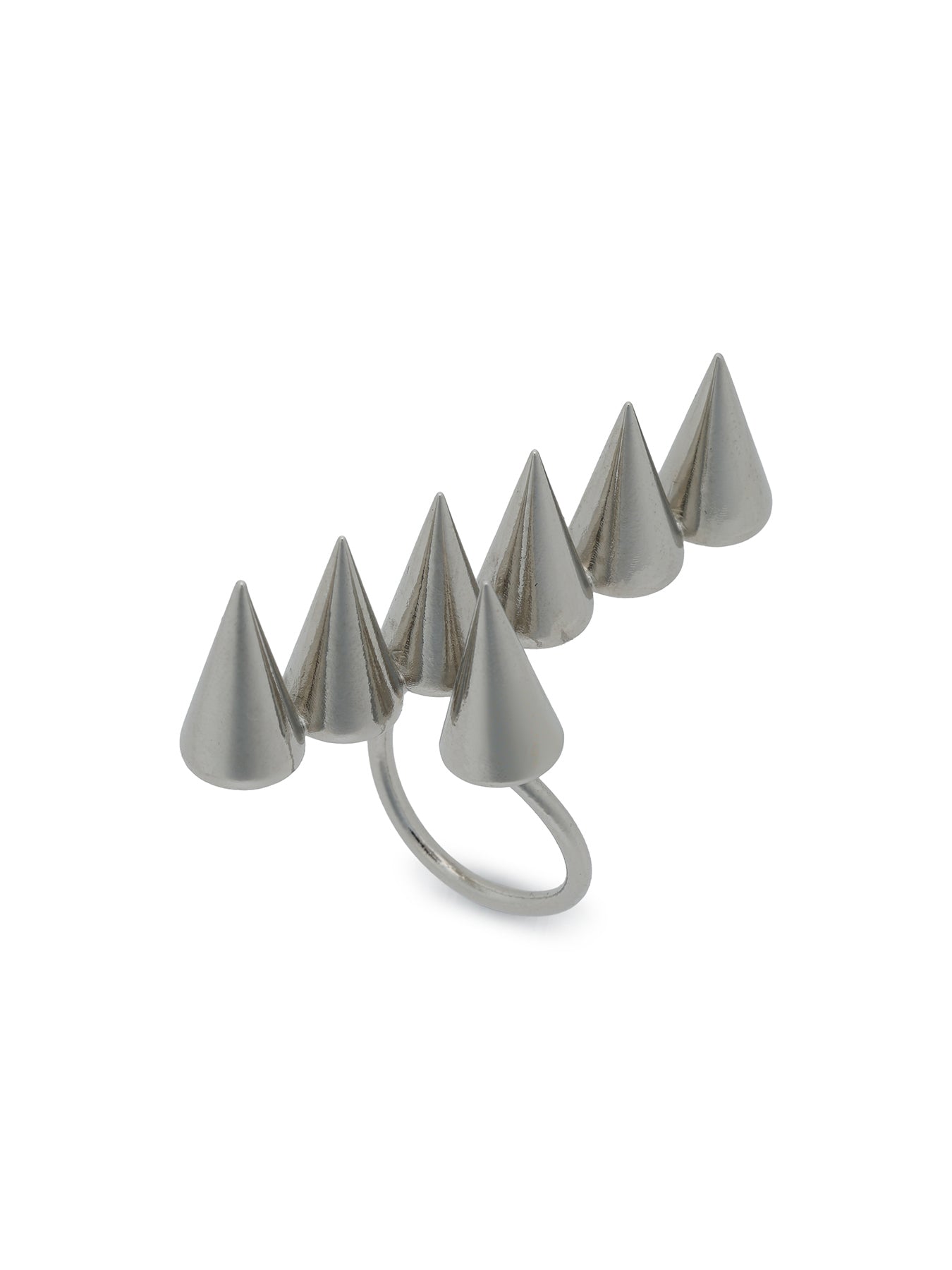 BRASS A 6 LINK PRISM RING