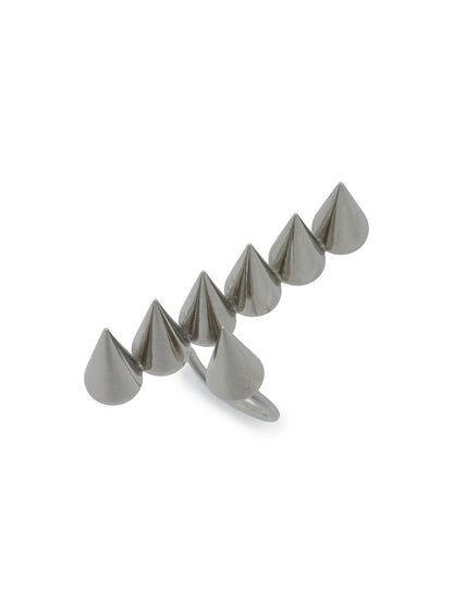 BRASS A 6 LINK PRISM RING