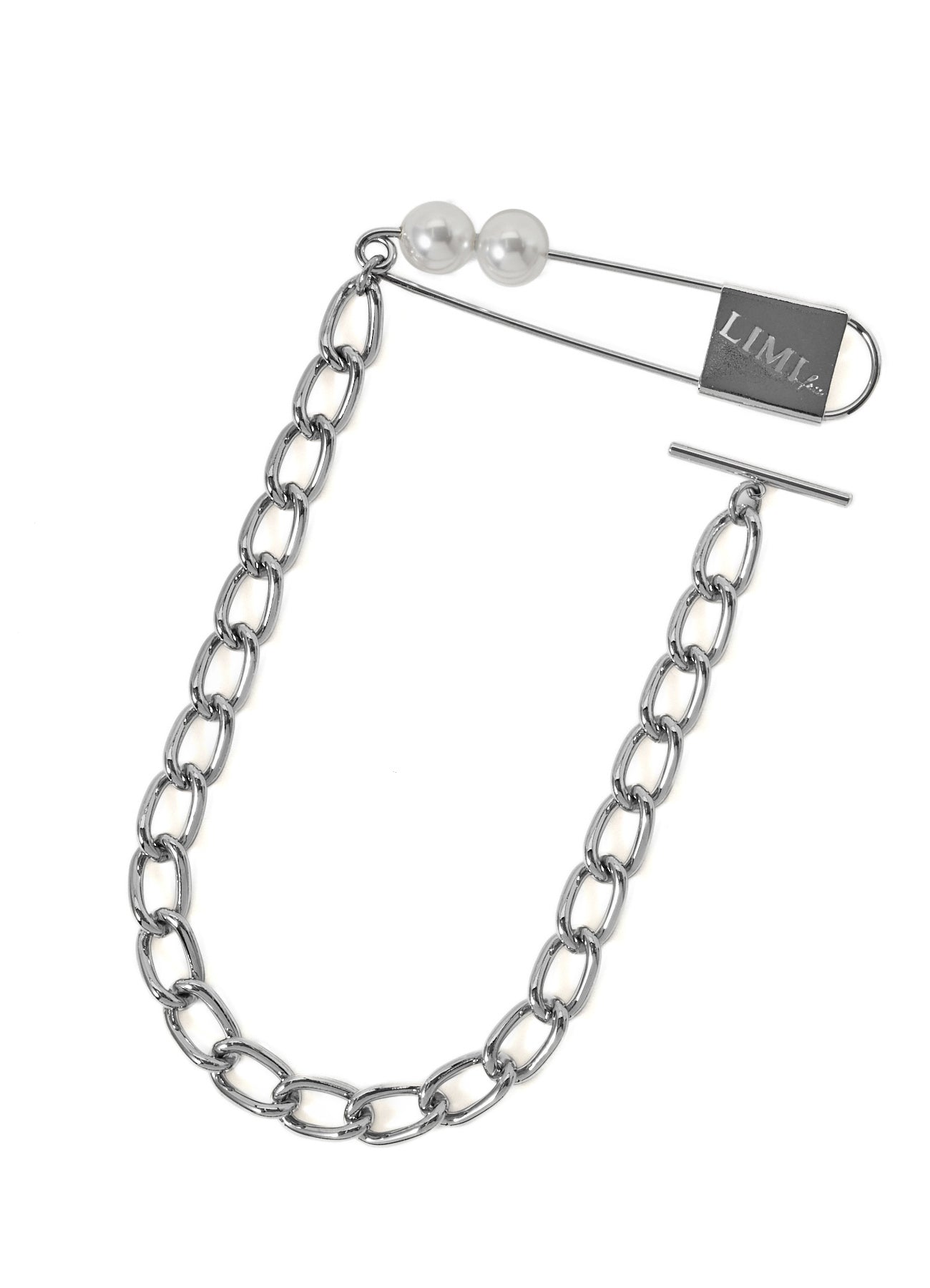 アクセサリー JOSE MOON PIN SAFETY PIN PEARL NECKLACE – THE SHOP YOHJI YAMAMOTO