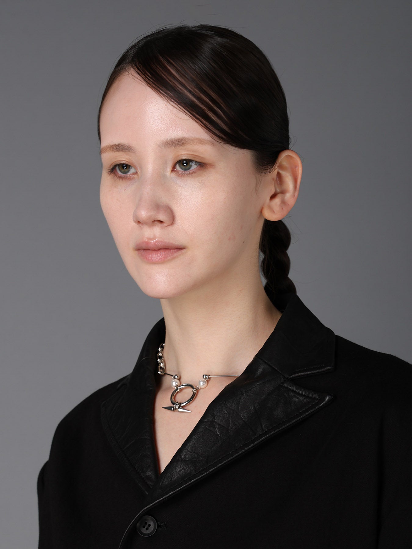 PIERCED PEARL NECKLACE – THE SHOP YOHJI YAMAMOTO