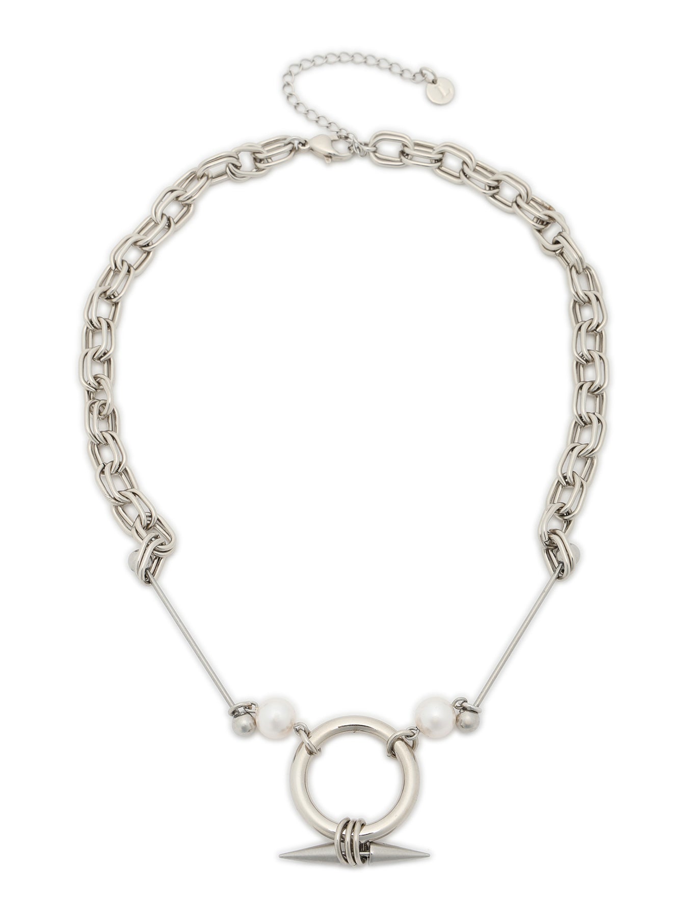 PIERCED PEARL NECKLACE – THE SHOP YOHJI YAMAMOTO