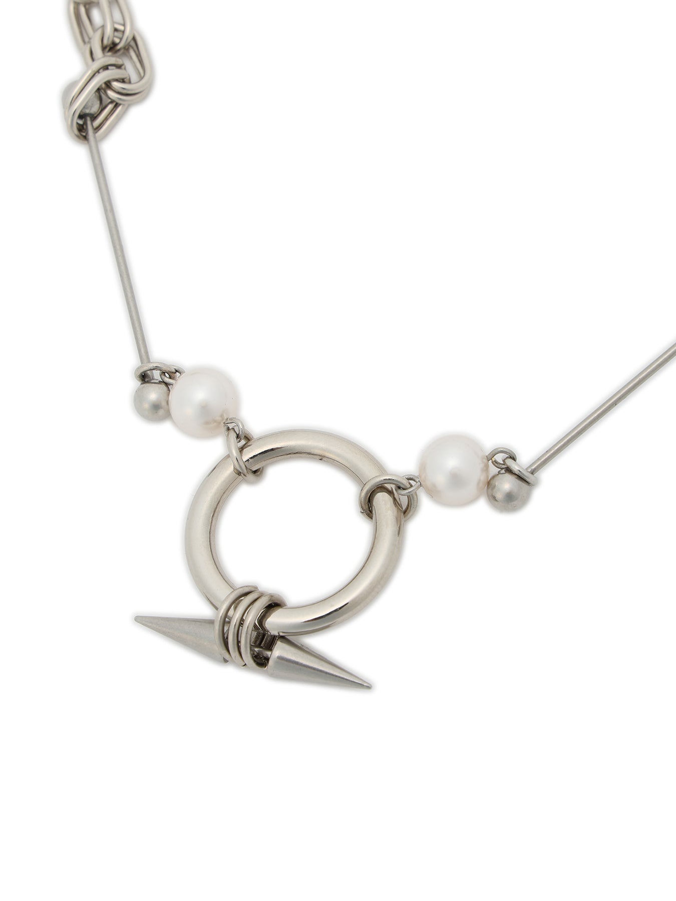 PIERCED PEARL NECKLACE – THE SHOP YOHJI YAMAMOTO