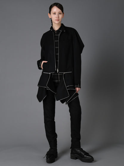 RAYON PLAID CHEST POCKET SHIRT