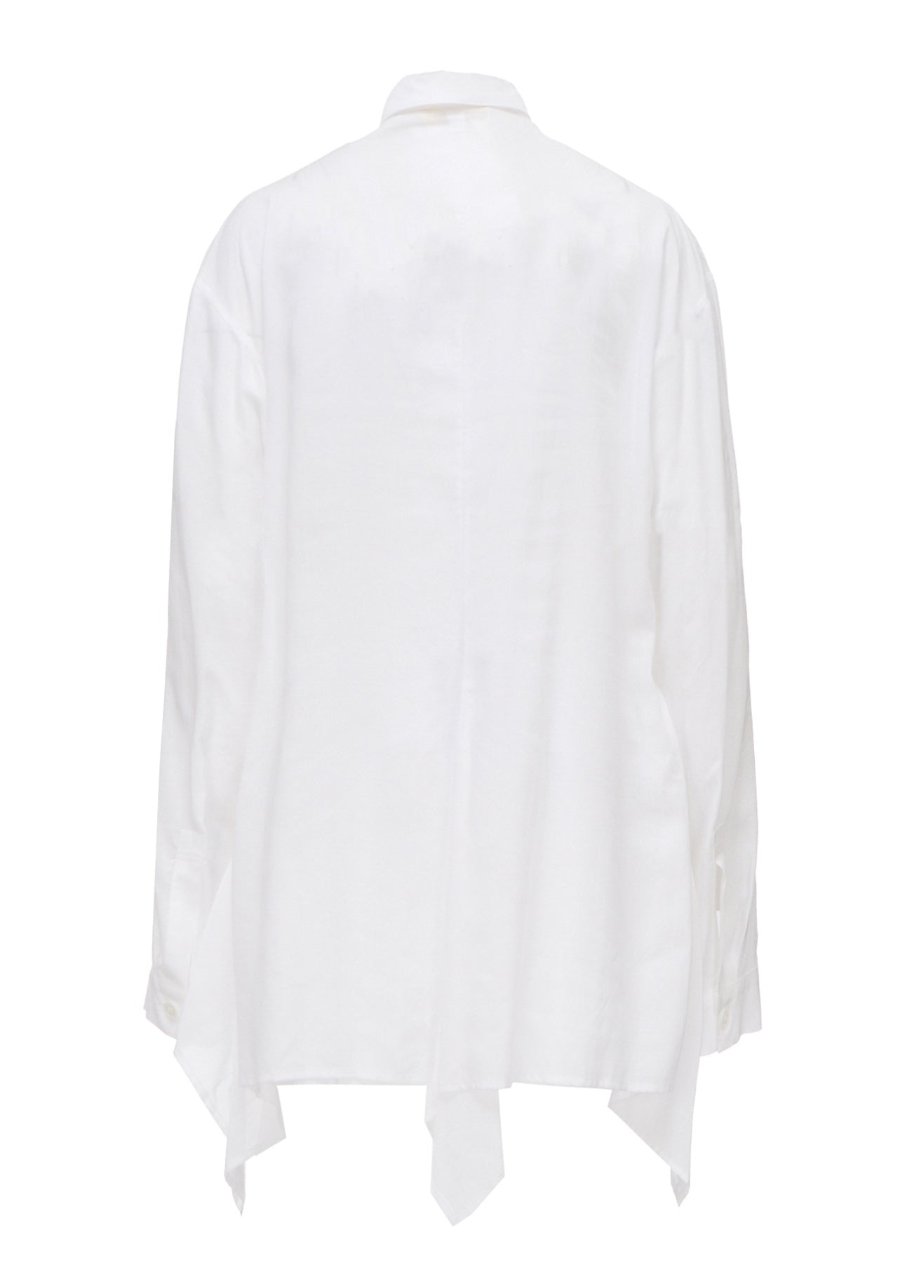 SOFT LAWN  FLARED PANEL BLOUSE
