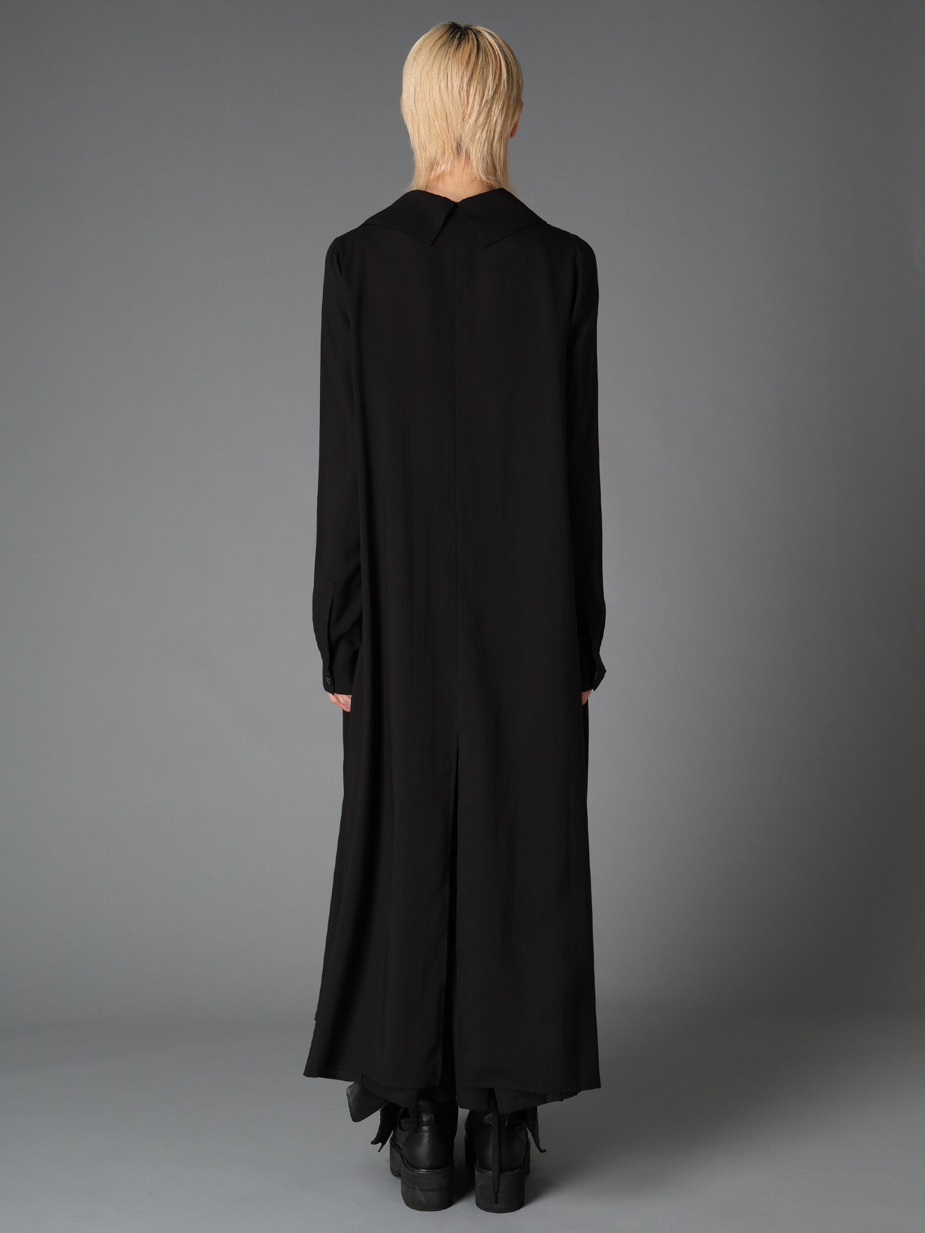 SOFT LAWN  LONG DRAPED BLOUSE