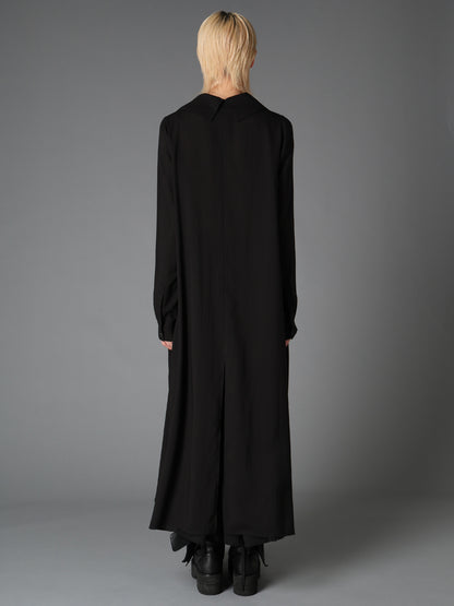 SOFT LAWN  LONG DRAPED BLOUSE
