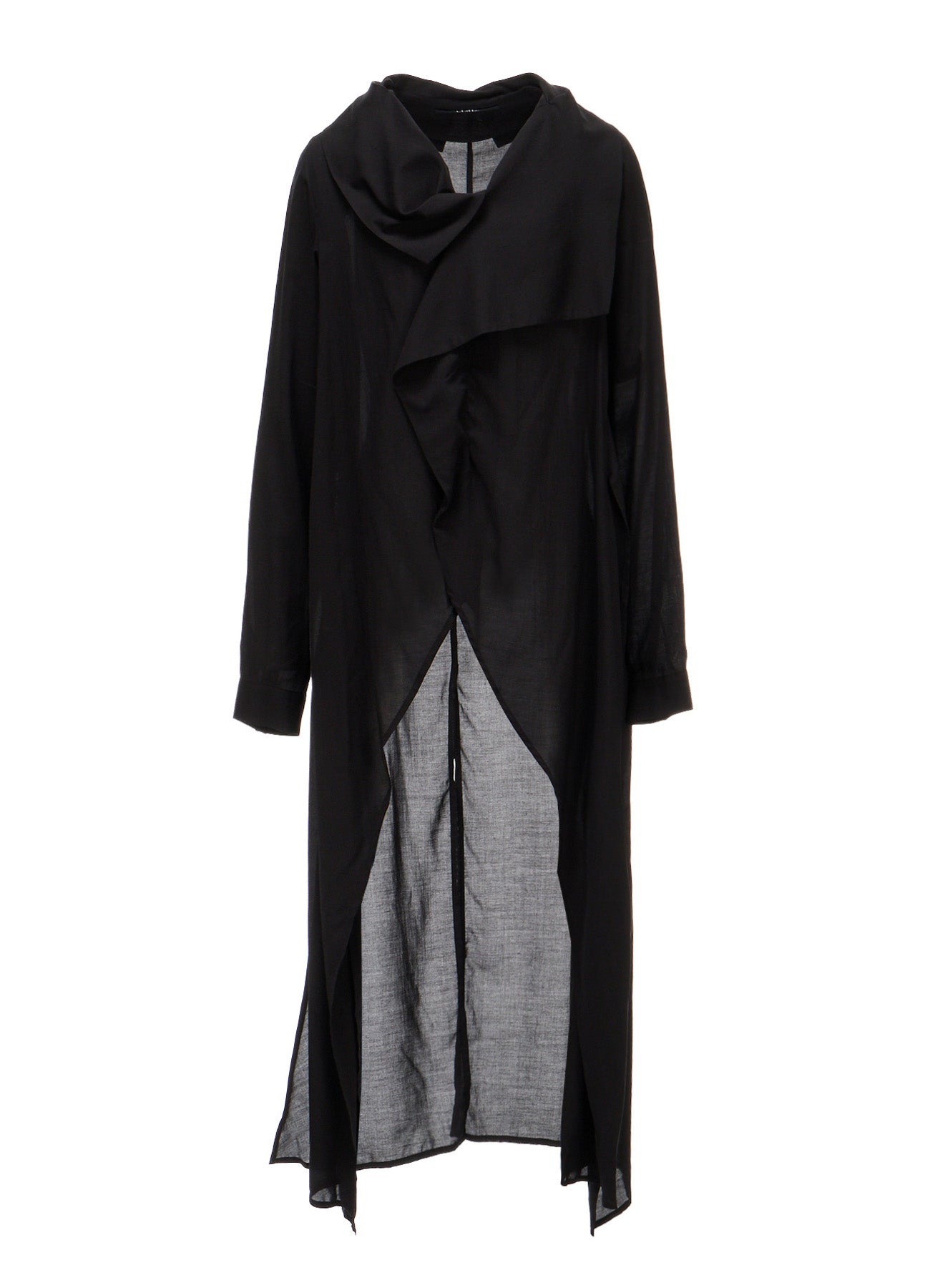 SOFT LAWN  LONG DRAPED BLOUSE