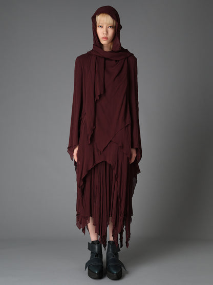RY/LI GAUZE WAKAME BLOUSE