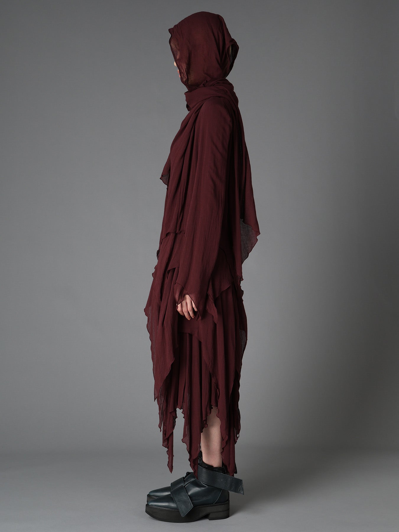 RY/LI GAUZE WAKAME BLOUSE