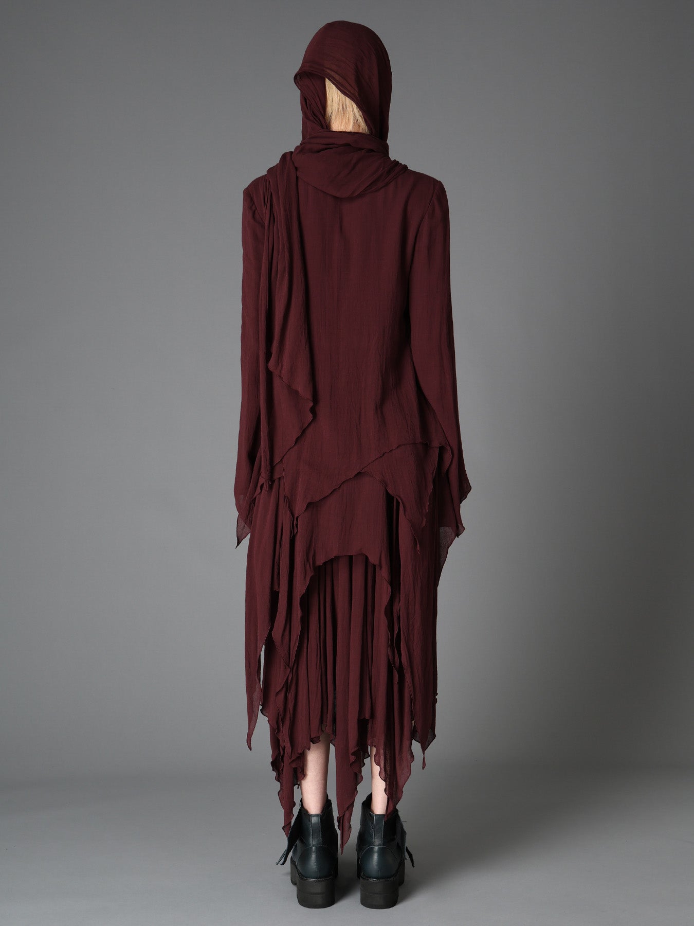 RY/LI GAUZE WAKAME BLOUSE